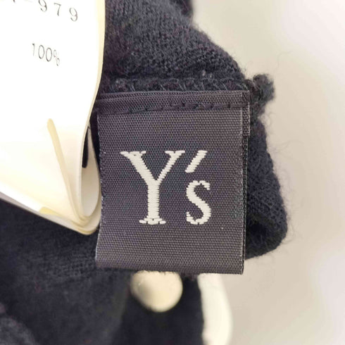 ワイズ Ys 08aw 裁切 ウール フリル ノースリーブワンピース レディース JPN:2